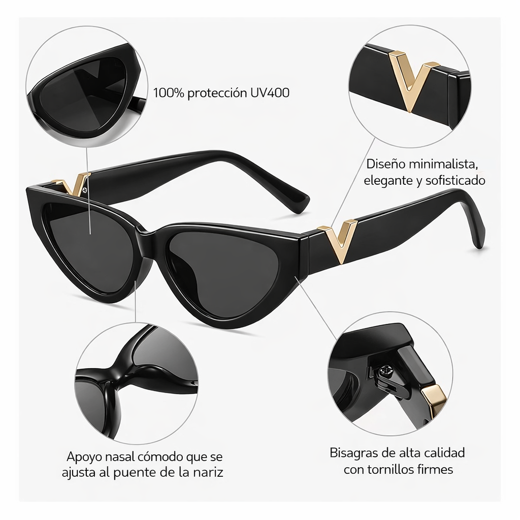 Dominga & Co Noir V Rose Gold - (3x1)