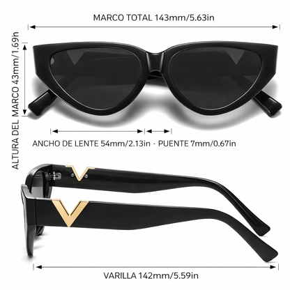 Dominga & Co Noir V Rose Gold - (3x1)